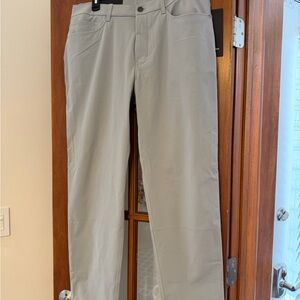 lululemon athletica ABC Classic Fit 5-Pocket Gray Pant